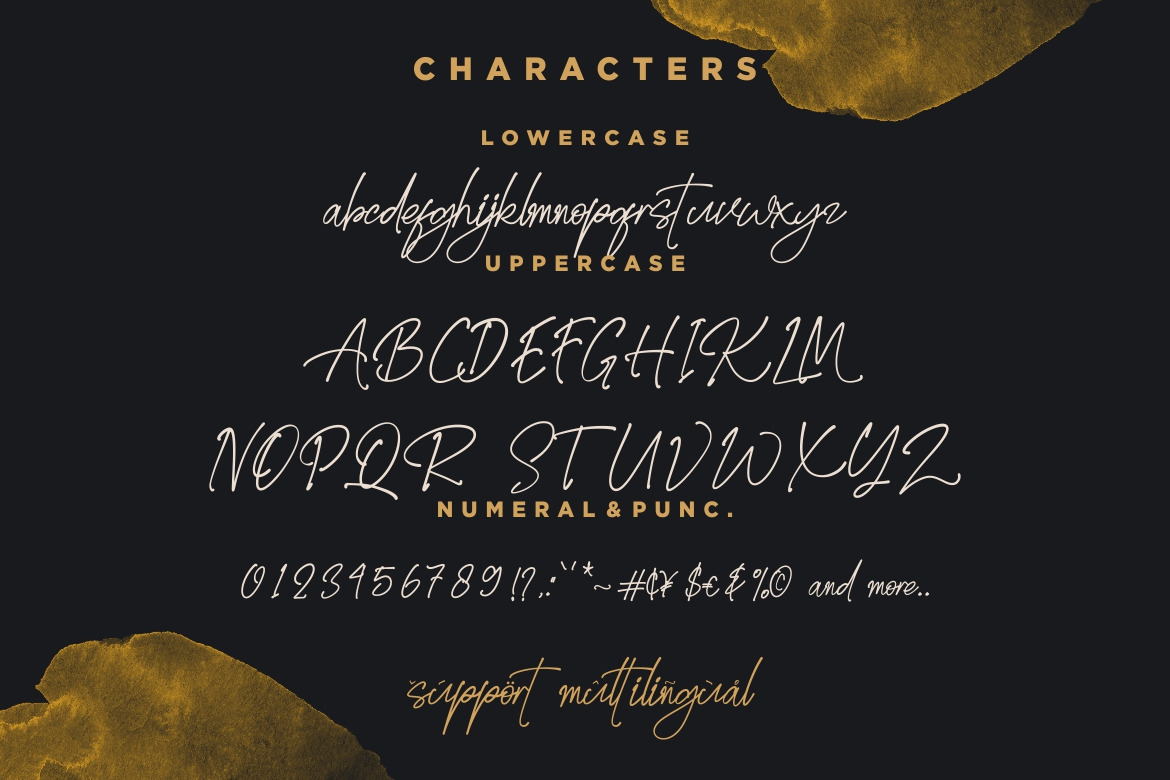 Golden Stanbury Font Golden Stanbury Font