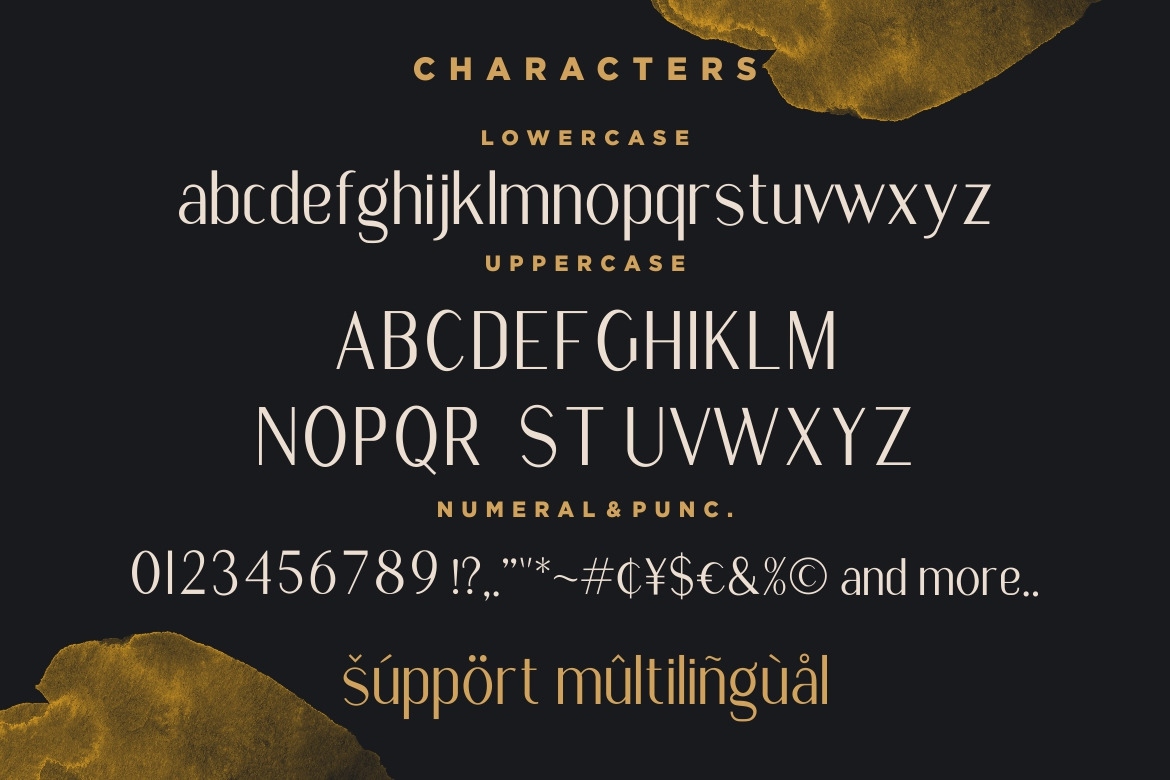 Golden Stanbury Font Golden Stanbury Font
