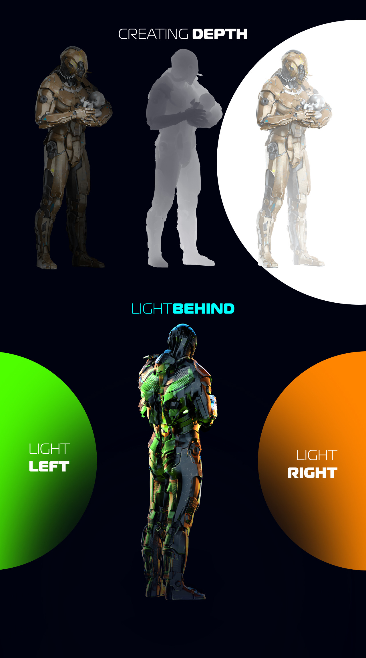 3D Mockup Security Robots #35 3D Mockup Security Robots #35