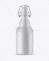 330ml Matte Ceramic Beugel Bottle Mockup