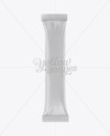 Matte Stick Sachet Mockup - Front View