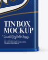 Glossy Tin Box Mockup