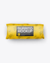 Burrito Wrapper Mockup - Top View