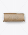 Kraft Burrito Wrapper Mockup - Top View