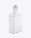 Glossy Plastic Bottle Mockup