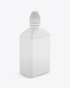 Matte Plastic Bottle Mockup