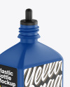 Matte Plastic Bottle Mockup