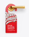 Door Hanger Mockup