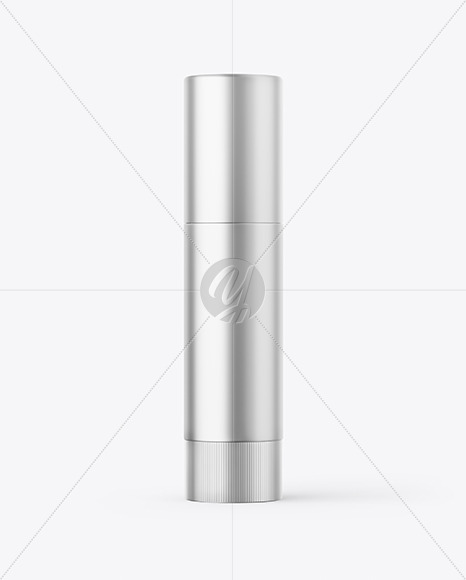 Metallic Lip Balm Tube Mockup