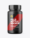 Matte Pills Bottle Mockup