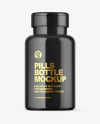 Glossy Pills Bottle Mockup