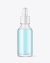 Frosted Glass Dropper Bottle Mockup