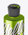 Metallic Cosmetic Bottle Mockup