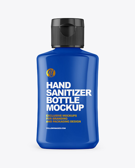 Hand Sanitizer Bottle Mockup