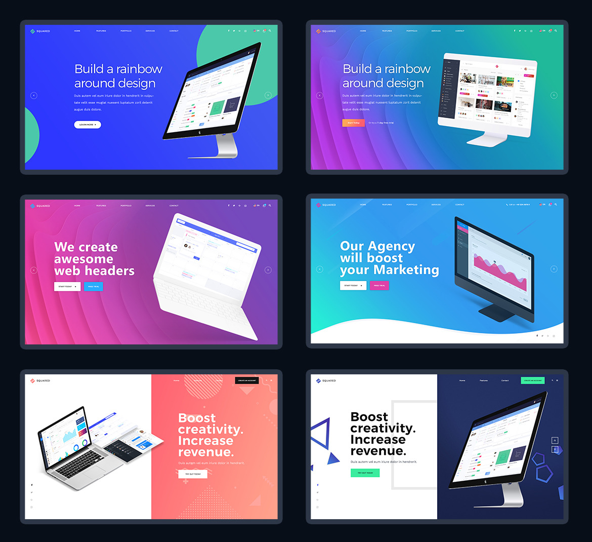 40 Website Presentation Headers