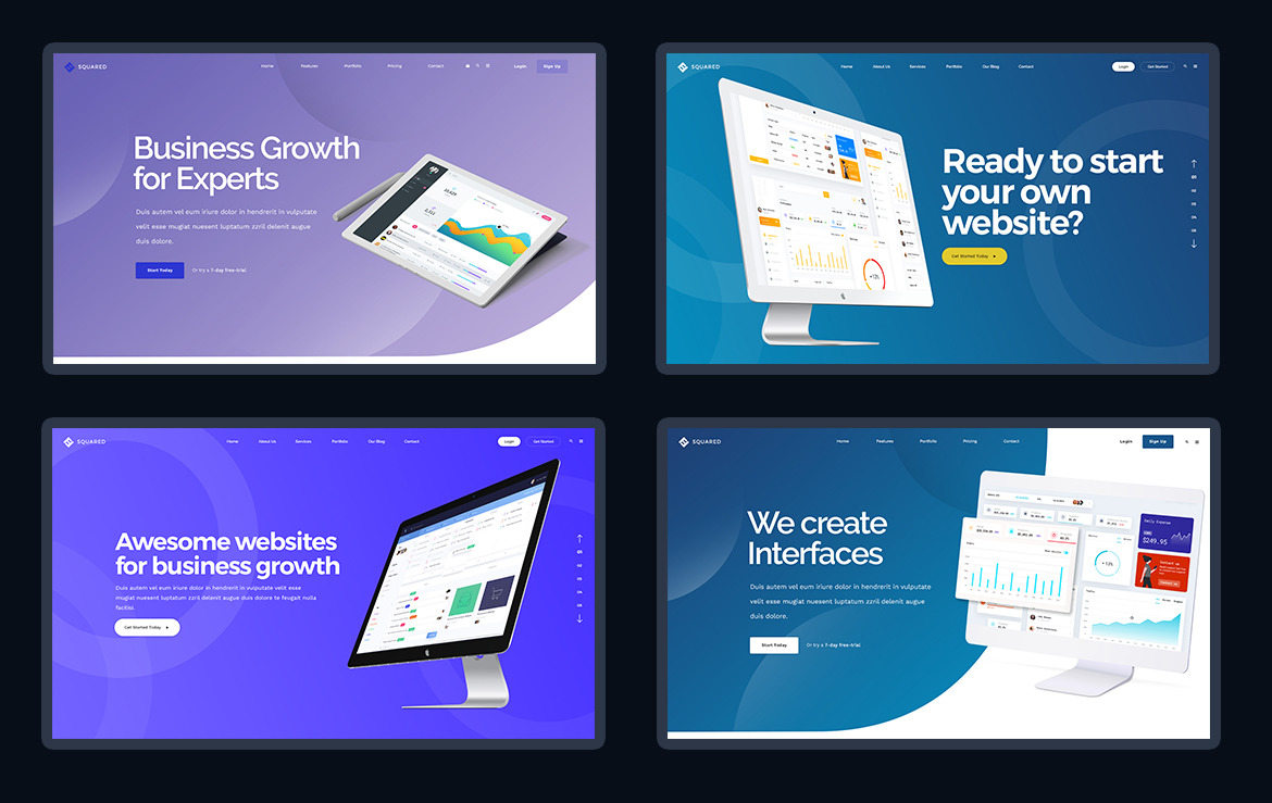 40 Website Presentation Headers