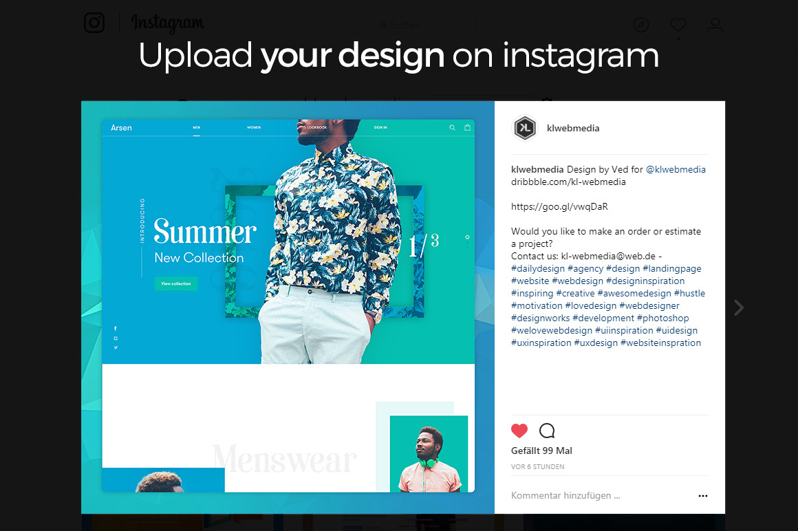 Instagram Social Media Banner Kit