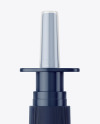 Glossy Nasal Spray Bottle Mockup