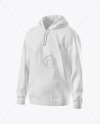 Hoodie Mockup - Half Side View