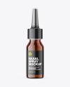 Amber Nasal Spray Bottle Mockup Amber Nasal Spray Bottle Mockup