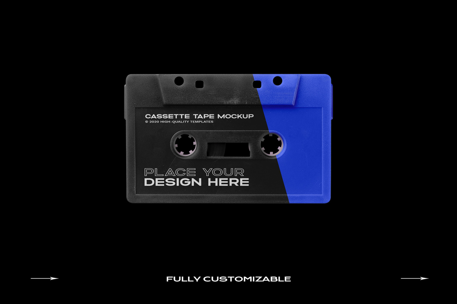 Cassette Tape Mockup Bundle Plastic