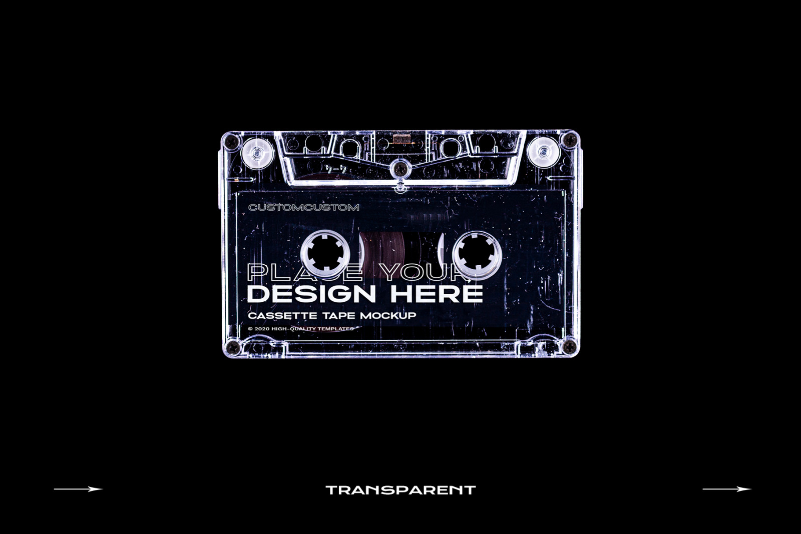 Cassette Tape Mockup Bundle Plastic Cassette Tape Mockup Bundle Plastic