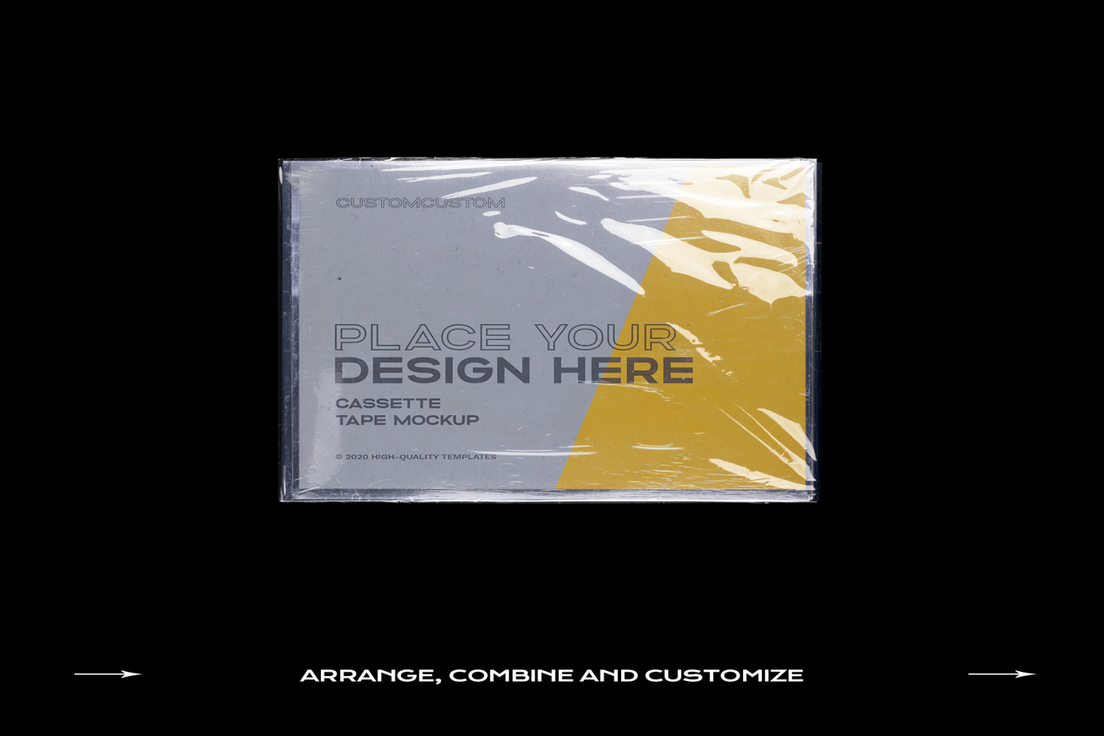 Cassette Tape Mockup Bundle Plastic