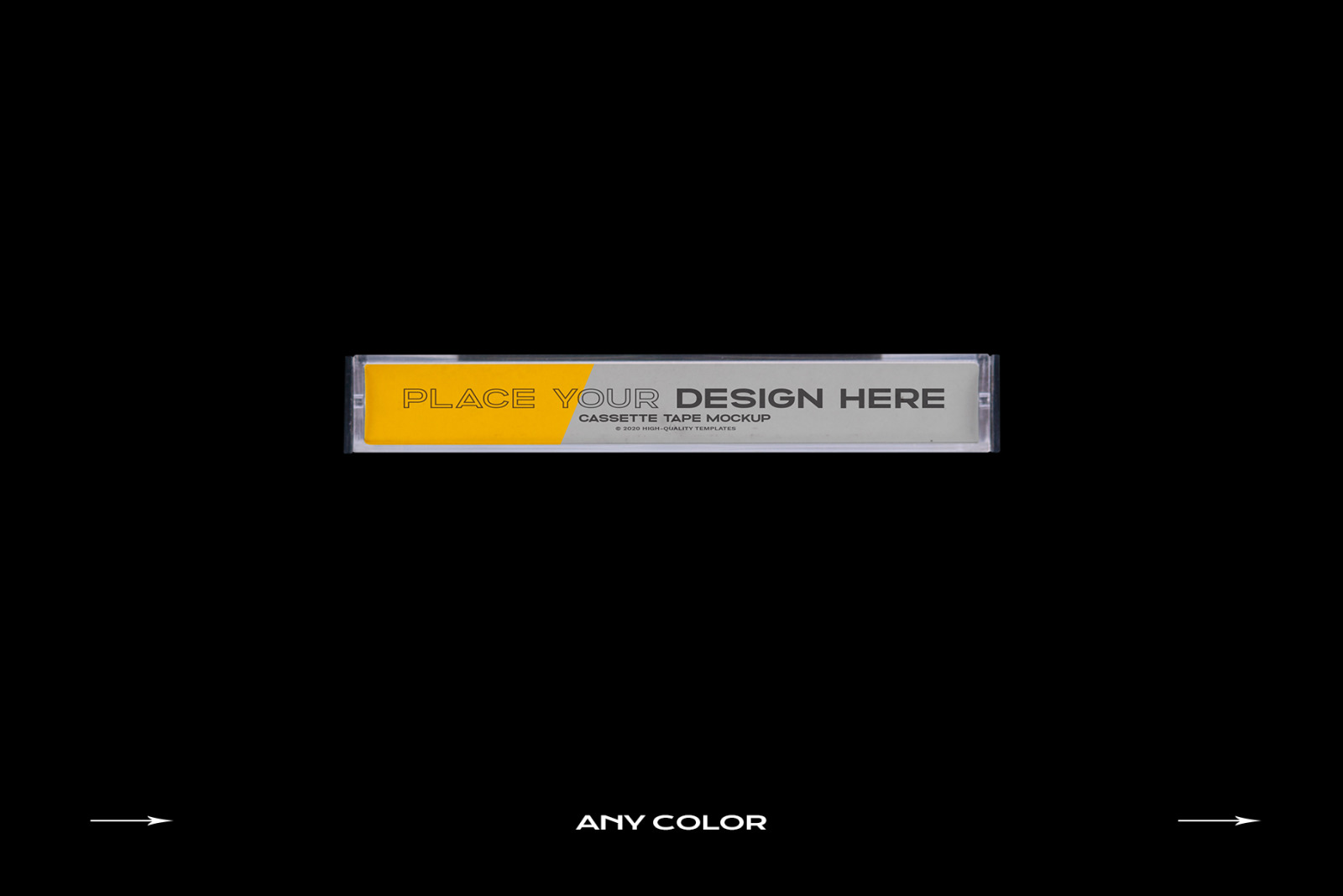 Cassette Tape Mockup Bundle Plastic Cassette Tape Mockup Bundle Plastic