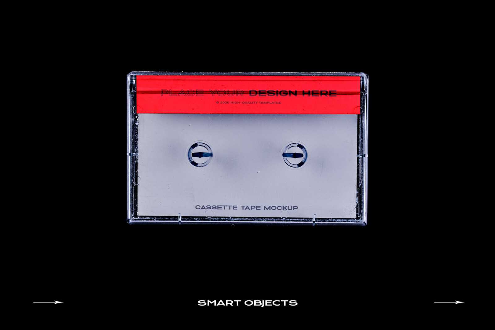 Cassette Tape Mockup Bundle Plastic