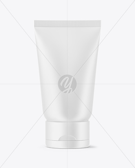 Matte Cosmetic Tube Mockup