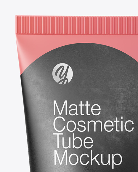 Matte Cosmetic Tube Mockup