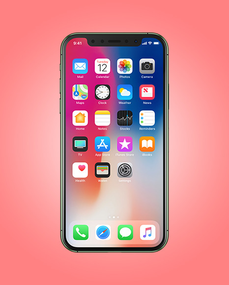 Apple iPhone X Mockup