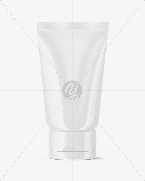 Glossy Cosmetic Tube Mockup