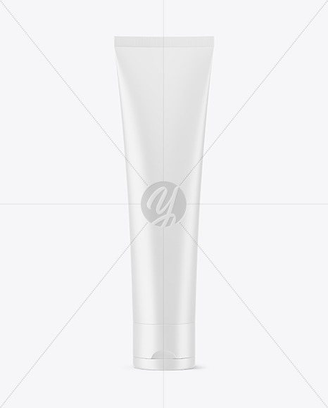 Matte Cosmetic Tube Mockup