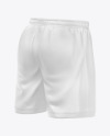 Shorts Mockup - Half Side View