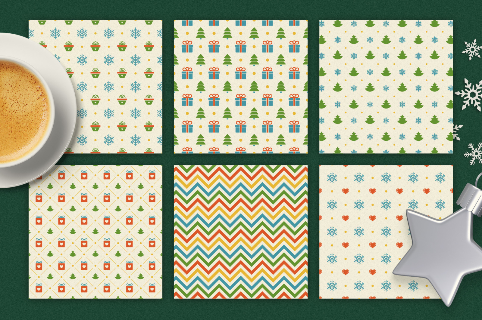 Christmas Retro Design Bundle Christmas Retro Design Bundle
