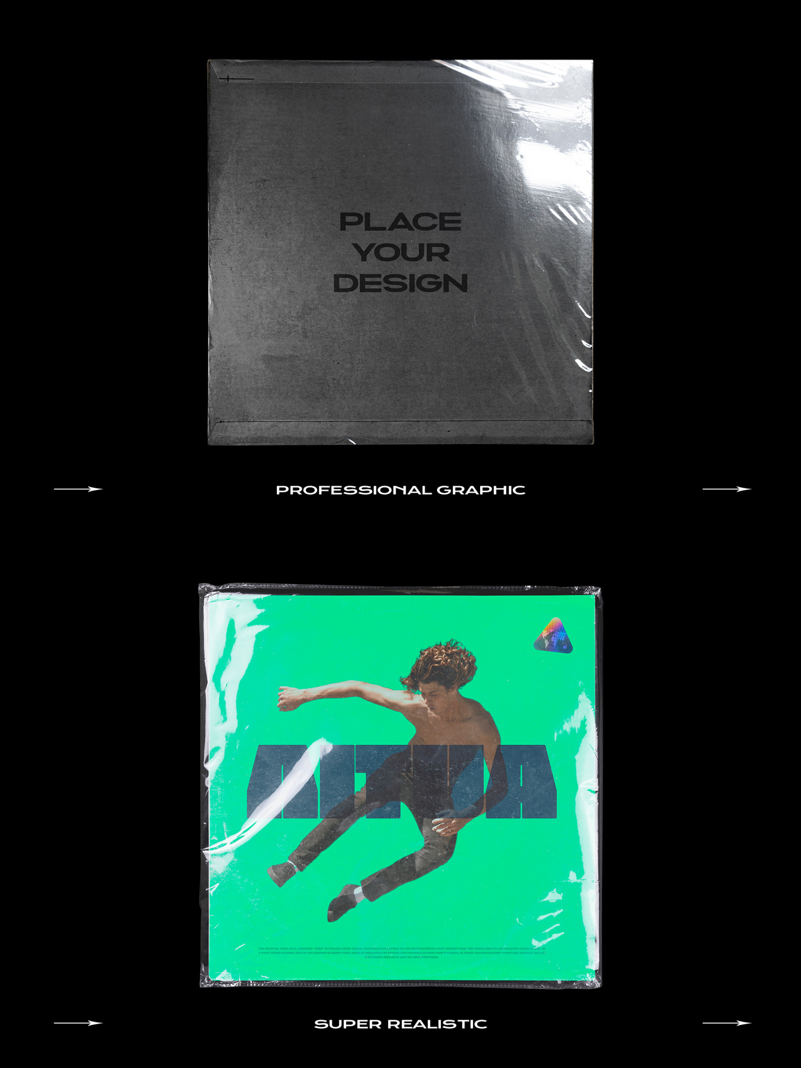 Vinyl Record Mockup Bundle Vinyl Record Mockup Bundle