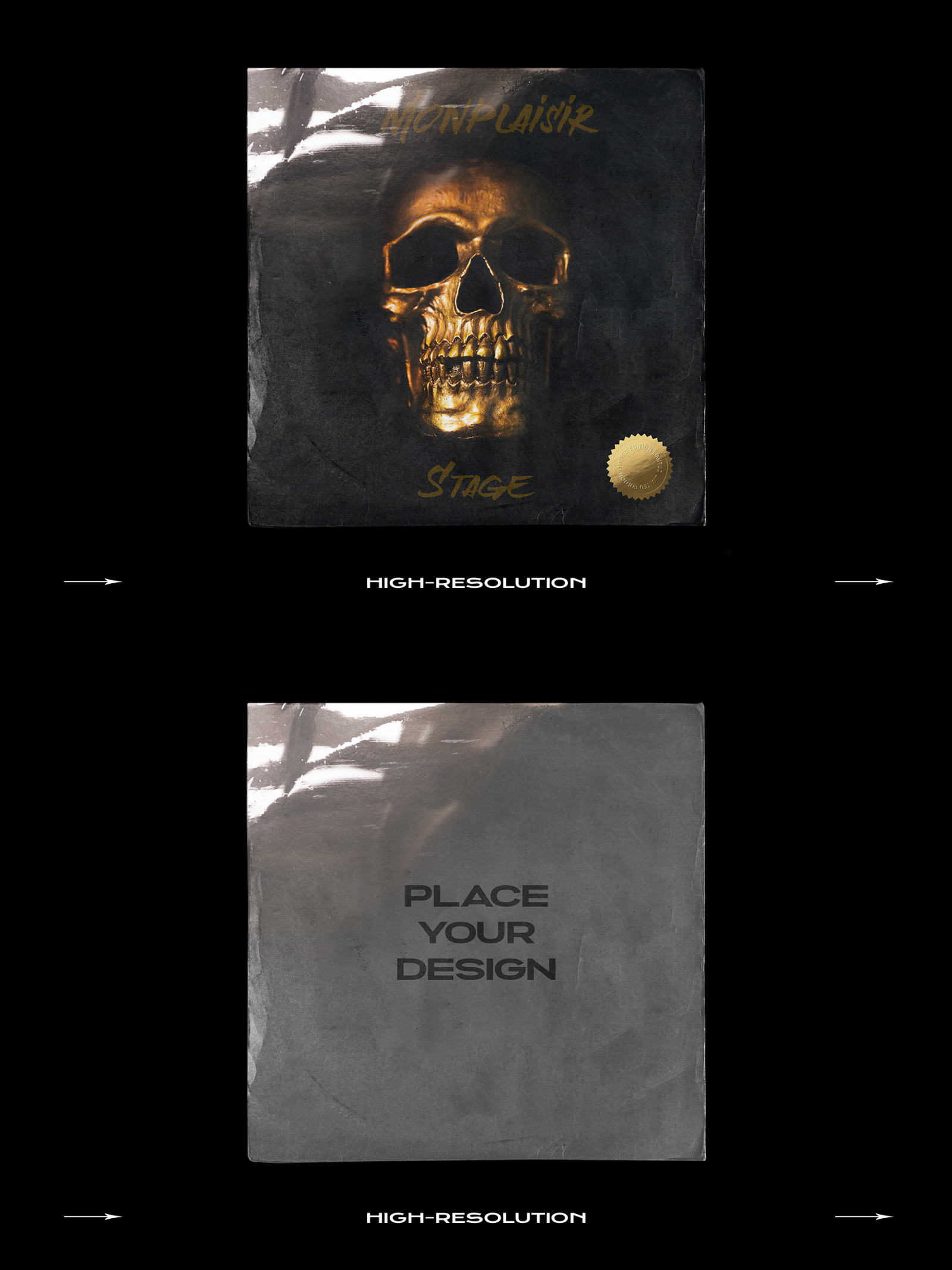 Vinyl Record Mockup Bundle Vinyl Record Mockup Bundle
