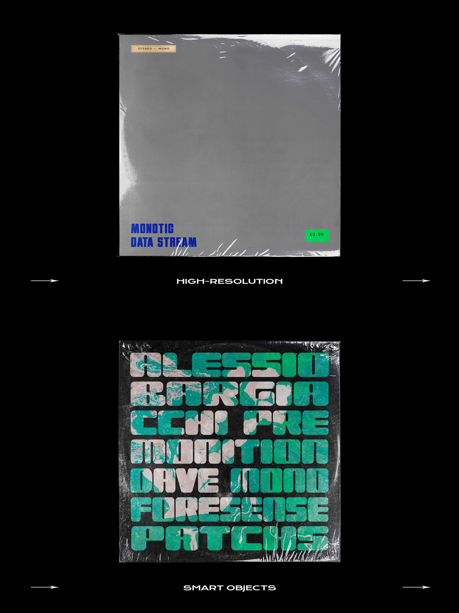 Vinyl Record Mockup Bundle Vinyl Record Mockup Bundle