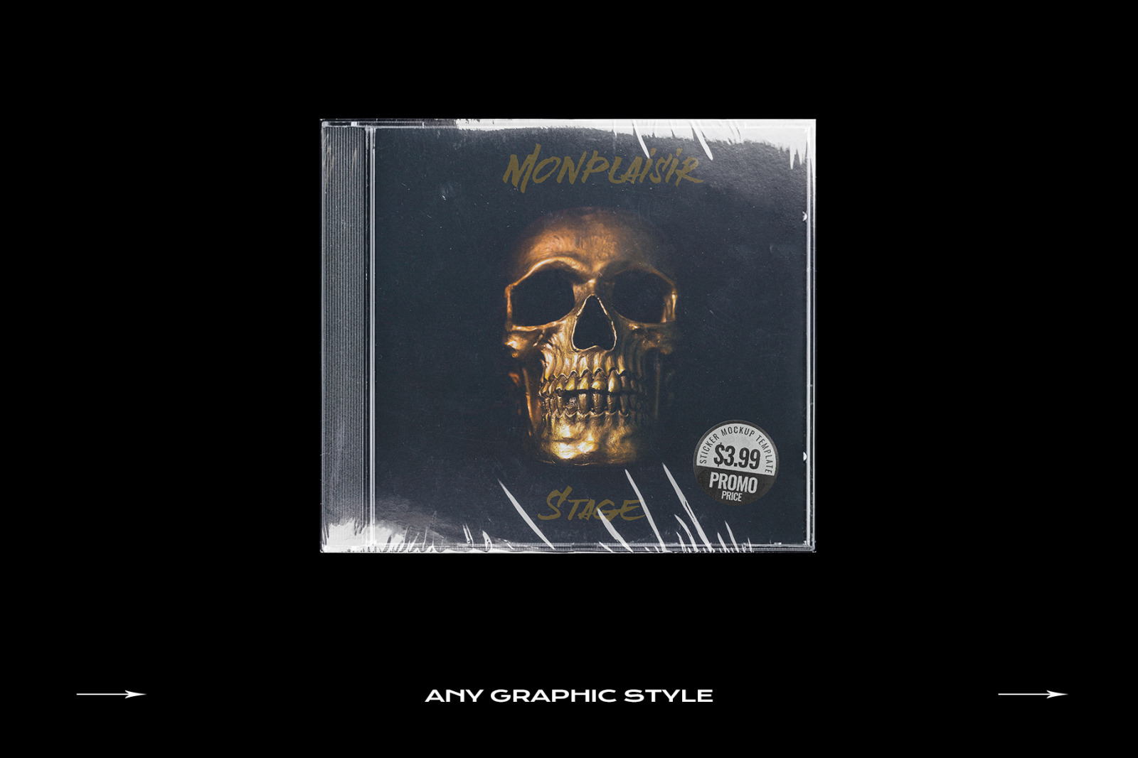 CD Case Mockup Template Bundle Disc CD Case Mockup Template Bundle Disc