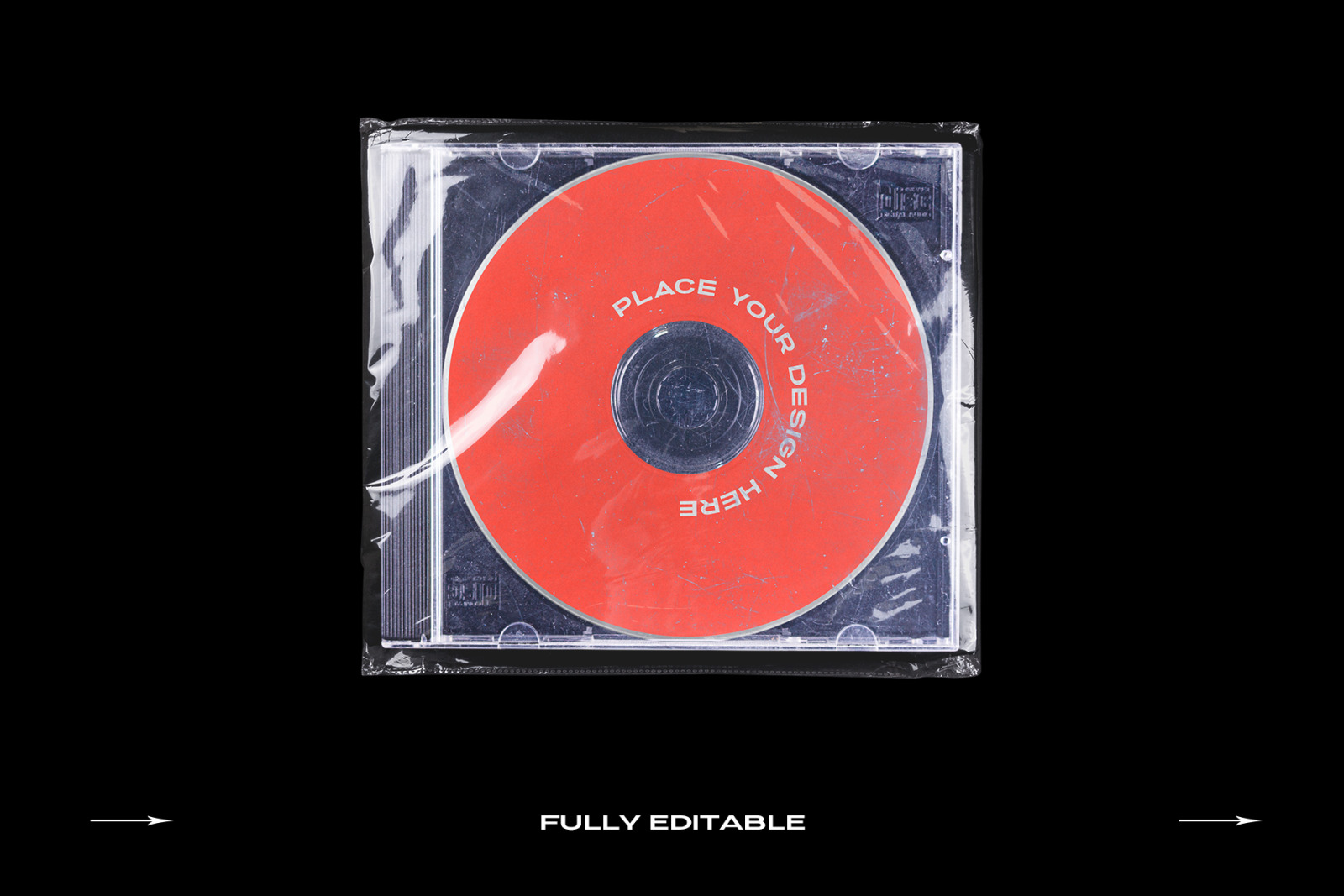 CD Case Mockup Template Bundle Disc CD Case Mockup Template Bundle Disc