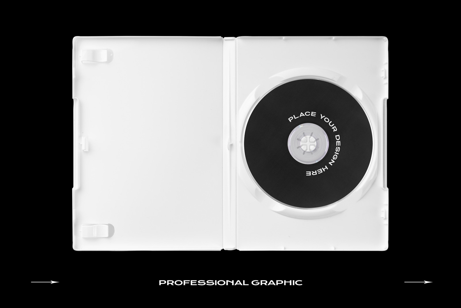 DVD Case Mockup Template Bundle Disc