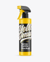 Glossy Spray Bottle Mockup