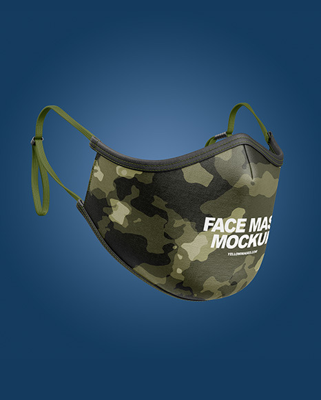 Face Mask Mockup