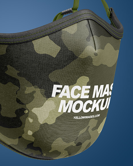 Face Mask Mockup