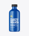 Glossy Plastic Bottle Mockup