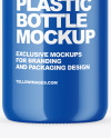 Glossy Plastic Bottle Mockup