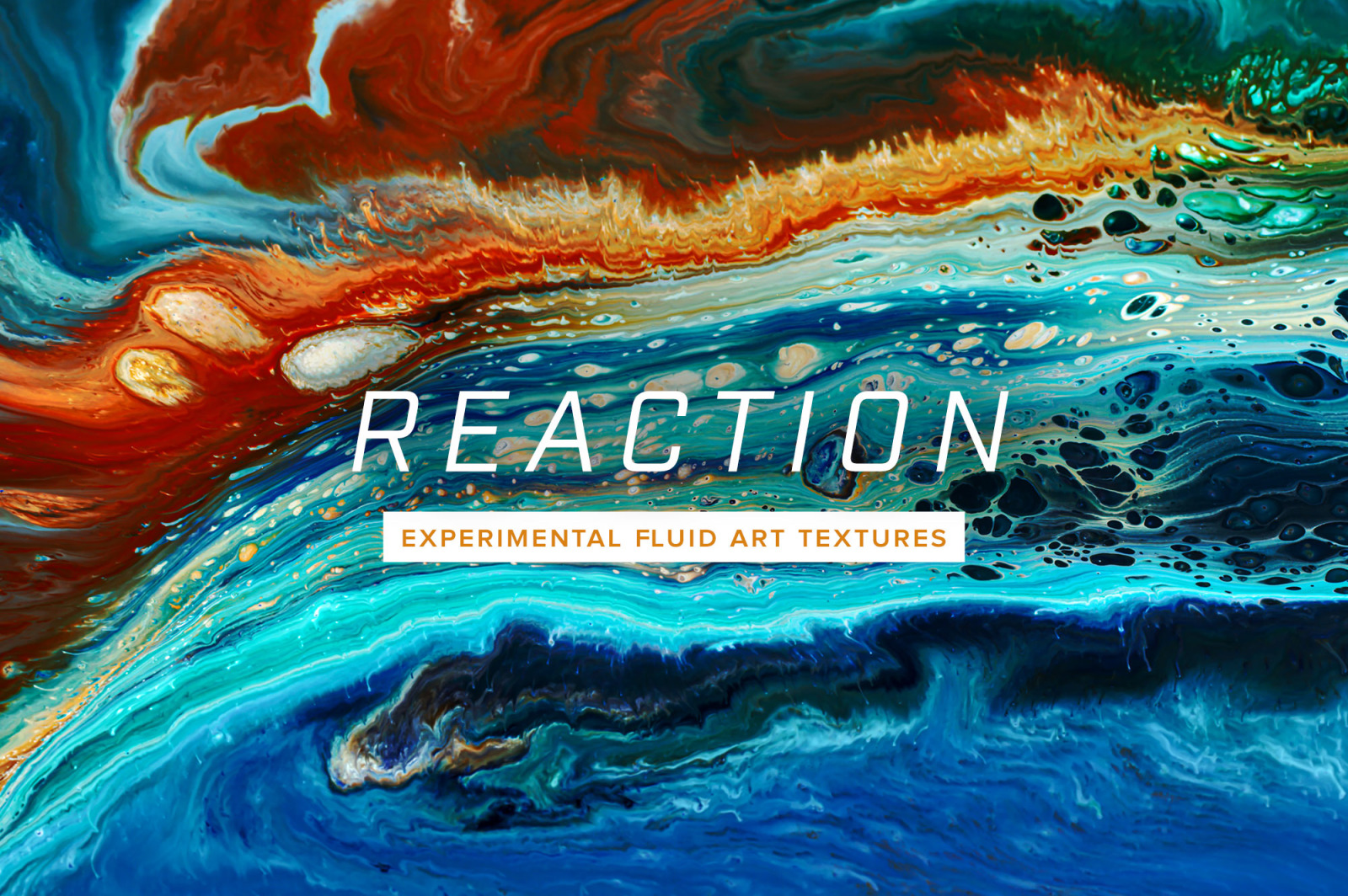 Reaction: 8K Experimental Fluid Art Textures