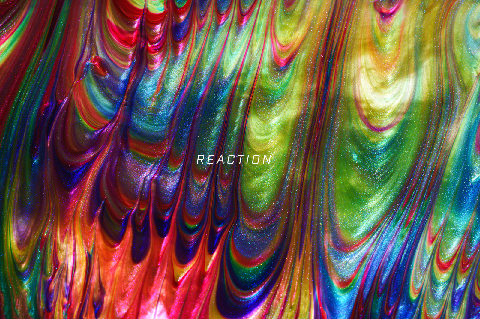 Reaction: 8K Experimental Fluid Art Textures