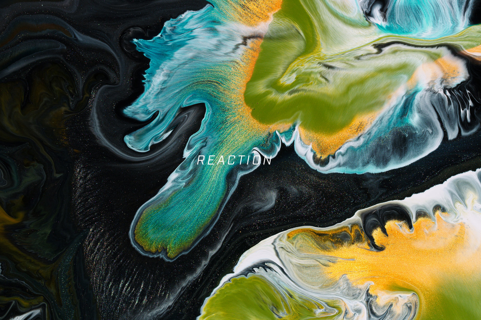 Reaction: 8K Experimental Fluid Art Textures Reaction: 8K Experimental Fluid Art Textures